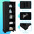 Hot Sale Brown MDF Storage Cabinet with 2 Doors Adjustable Shelf for Bathroom Office-2037913217-2037913218