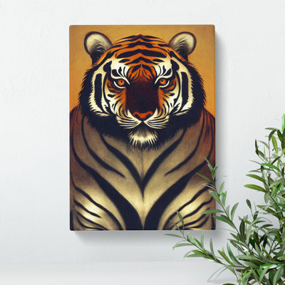 Focused Tiger - Wrapped Canvas