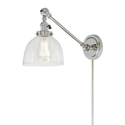 Martucci Plug-in Swing Arm Sconce