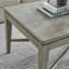 Malta Solid Wood Cross Legs Coffee Table