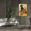 «The Holiday Aisle®» Halloween Nostalgia Cat With Broom »par Katie pertiet, art mural sur toile-484891861