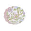 Vida Blooms & Branches Reversible Round Placemats