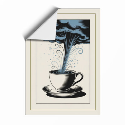 Steam Rising Art Deco - Framed Print