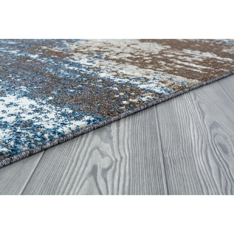 Poche Abstract Indoor Rug, Rectangle 2'1" x 3'3"