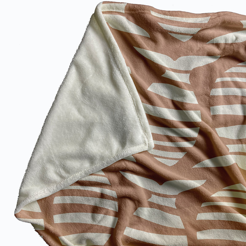 Couverture polaire, L 30 po x L 40 po, Mauve