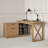 CHALET 59,05" L-Shaped Desk with Storage Cabinet-866902965