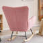 Chaise berçante rembourrée Jillan-81773944