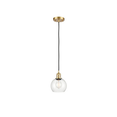 Luminaire suspendu sphérique 1 lumière Roxane