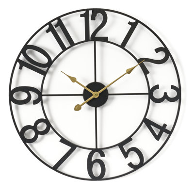 Large 16" wall clock