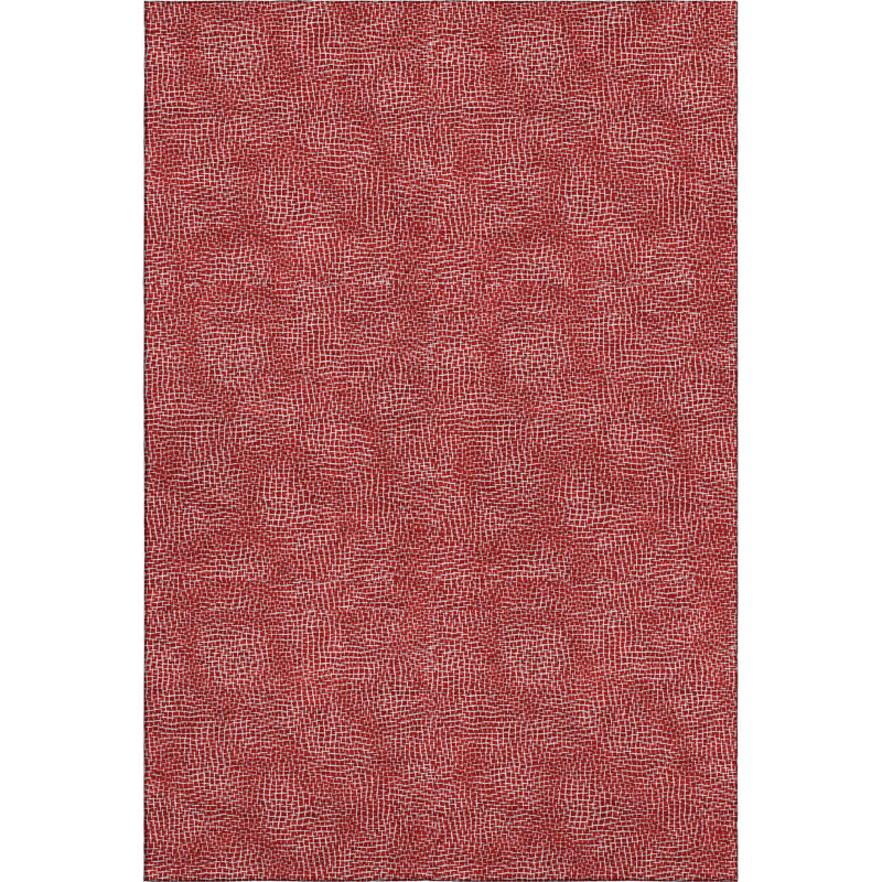 Tapis géométrique de qualité supérieure lavable à la machine Cossette AMF1057, Rectangle 5 pi x 7 pi 6 po
