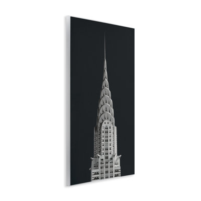 Chrysler Building Architecture Wall Plaque, design by Wild Apple Portfolio