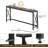 Console Table with Power Outlet, Narrow Sofa Table, Farmhouse Table Behind Sofa Couch-1128211182-1128211178
