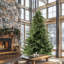 Arbre de Noël artificiel pin avec pied 12 pi Fraser Hill Farm-1962207572-1955791143