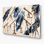 Tableaux de comparaison des télescopes spatiaux, art mural en métal beige