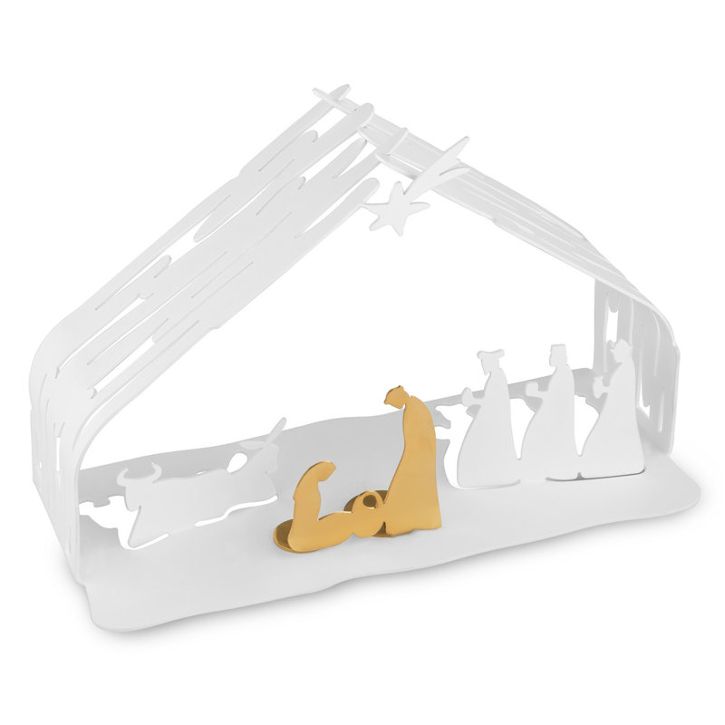 Bark Christmas Nativity Set, White