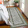 Mcquay Machine Washable Rug Non-Shedding Rug for Living Room Bordered Design Modern Rug Soft Fluffy Pile Throw Rug Indoor Carpet Ultra-Thin Floor Cover for Bedroom Hallway Dining Room Kitchen Office Playroom
