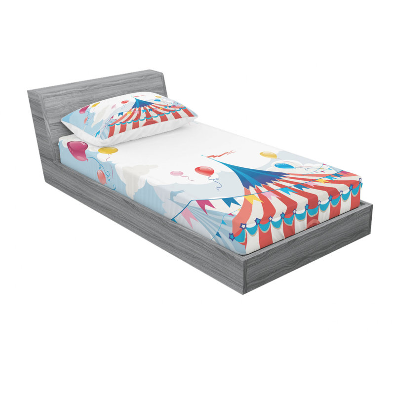 Microfiber Sheet Set, Twin XL Sheet Set with Fitted Sheet