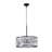 5 - Light Crystal Drum Chandeliers