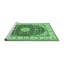 Tapis traditionnel vert émeraude 3538