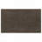 Dark Brown Rectangular Wood Dining Table with Molded Apron (59")