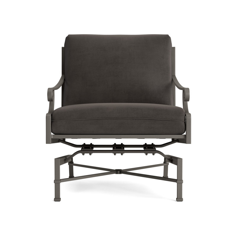 Venetian Outdoor Lounge Chair, Mica, Fusion Charcoal