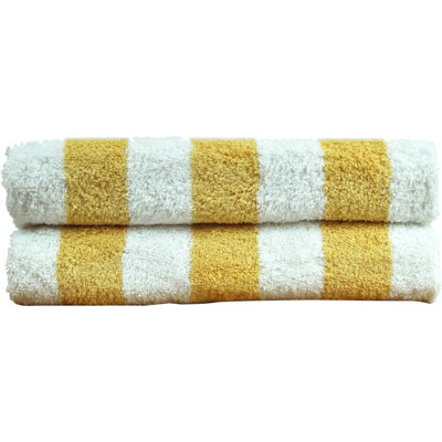 Ensemble de serviettes de plage 100% coton 2 pièces Luxury