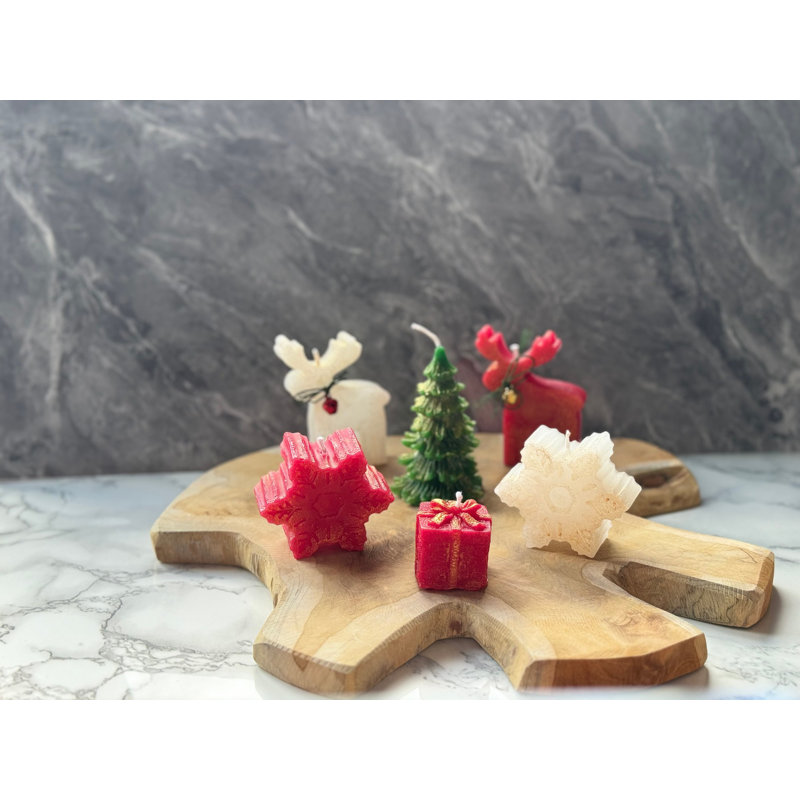 Ensemble de bougies de Noël 13