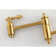 Kingston Brass Restoration Two-Handle 1-Hole Wall Mount Pot Filler Faucet