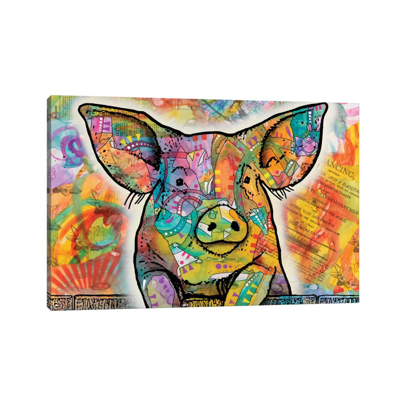 The Pig- Gallery-Wrapped Canvas Giclée