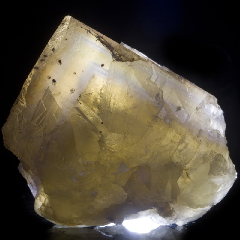 Fluorite fantôme. Allemagne