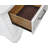 Bred 2 Drawer Nightstand