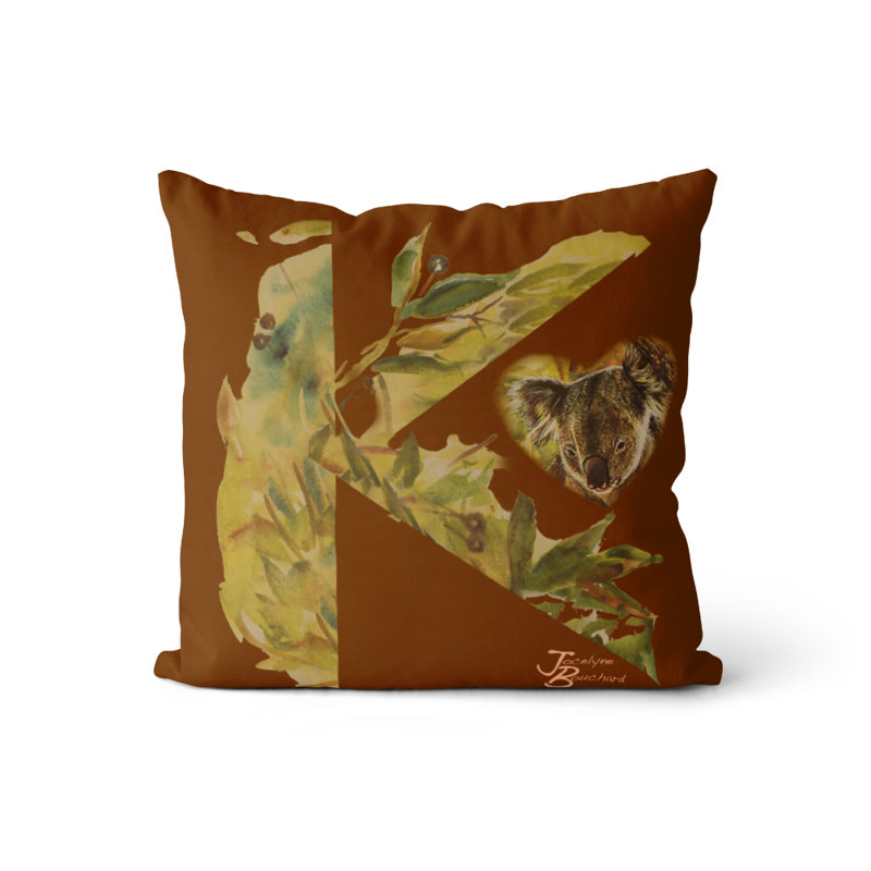 Coussin 18x18 J. Bouchard Koala