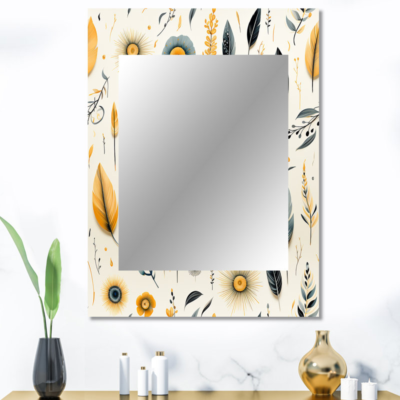 Alexo - Bohemian Wall Mirror, 40 po x 30 po