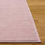 Tapis rose en polypropylène tissé à la machine Chamberland-853098197