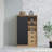 Lauran 3-Drawer 3-Shelf Storage Cabinet