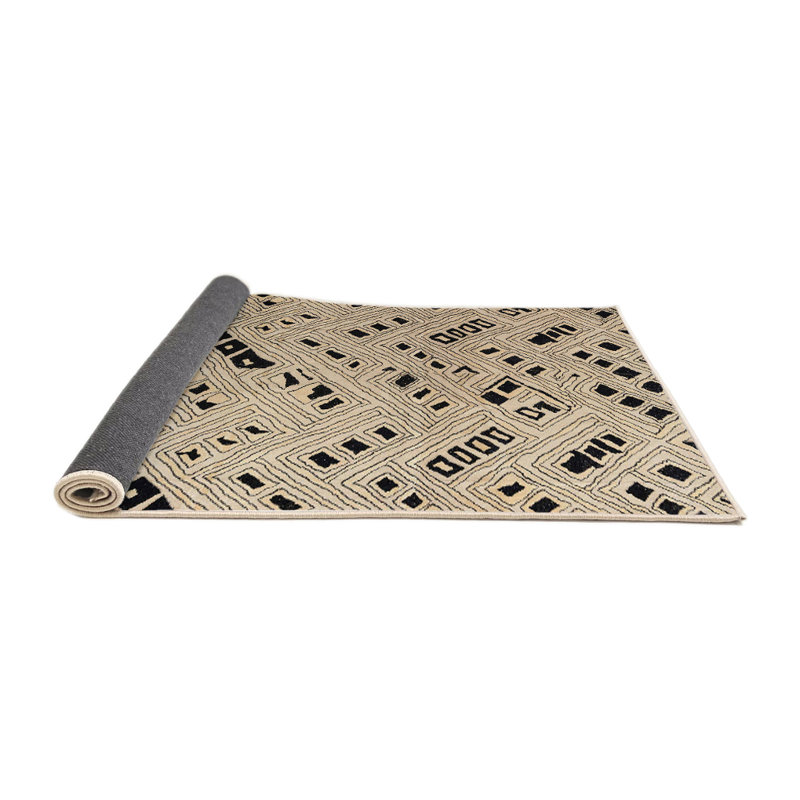 Tapis abstrait moderne 4750, Rond 8 pi