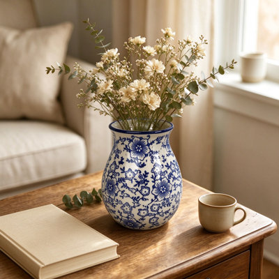 Ceramic / Porcelain Cylinder Utensil Crock