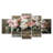 Farmhouse Chic Bouquet II - Chic Art - Traditional Wall Art Decor Set Diamond