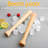 Beech Juicer Wooden Cocktail Crushed Ice Stick Lemon Crushed Ice Stick Bar Milk Tea Mixing And Stirring Rod