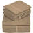 6 Piece Ultra Soft Double Brushed Microfiber Sheet Set, Cooling Sheets with Extra Deep Pockets - Machine Washable-102691464-102691454