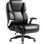 Chaise de bureau robuste de 500 lb avec accoudoirs rabattables, chaise de bureau grande et haute avec support lombaire réglable, grande chaise de bureau d'ordinateur, siège très large rembourré épais, base en métal robuste