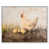 White Floater Framed