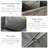 8-Piece Outdoor Cushion Cover Set (Set Of 3 Seats, 5 Backs), Covers Only-1987270856
