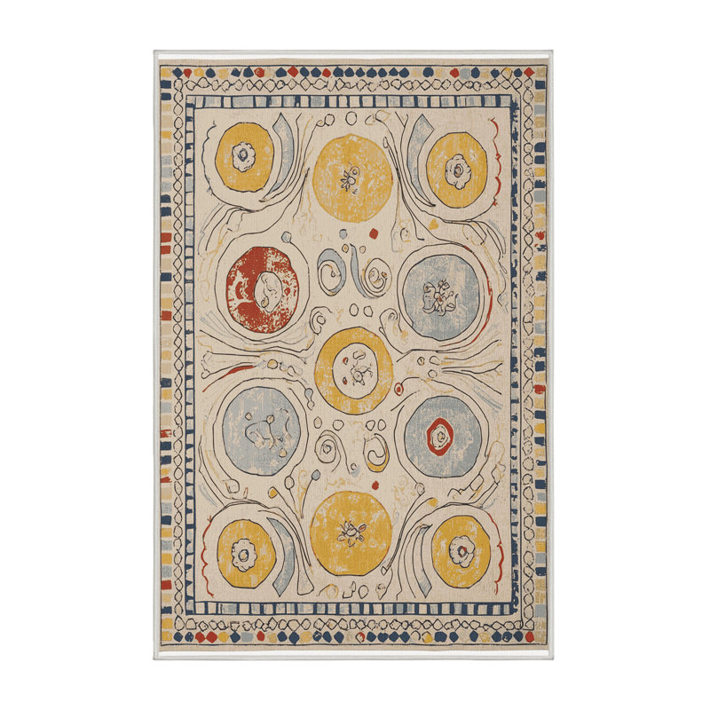 Quirky Jig Rug, Rectangle 8' x 10'