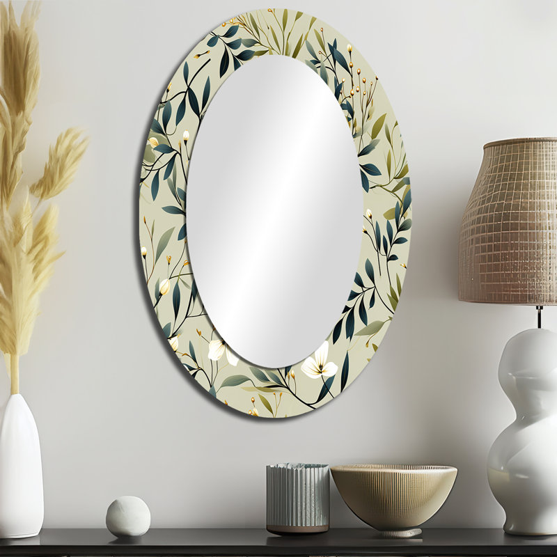Miroir mural zen, H 36 po x l 24 po