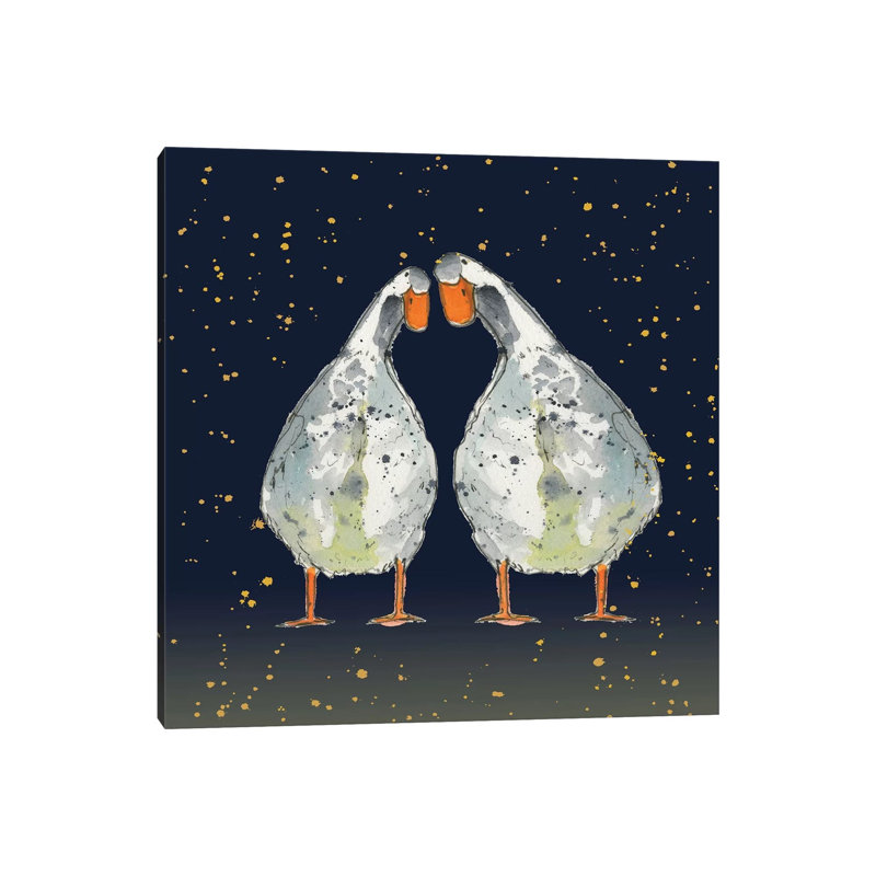 Love Is by Michelle Campbell - Floater Frame Gallery-Wrapped Canvas Giclée on Canvas, 45.72 cm H x 45.72 cm W x 1.91 cm D