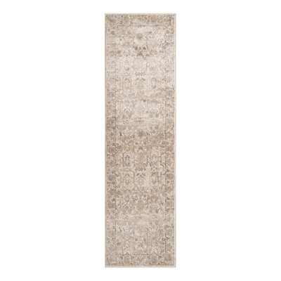 Singleton Oriental Ivory Area Rug