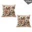 Ensemble de 2 housses de coussin Ambesonne Floral Eucalyptus-99020896-99020900