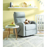 Gardin Upholstered Swivel Reclining Glider