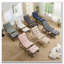 Chaise longue d'extÃ©rieur avec repose-pieds-1800656602